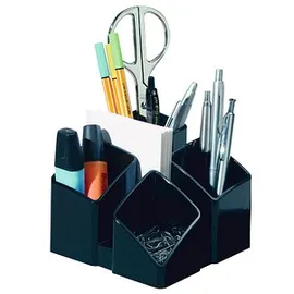 HAN Stiftehalter Scala 12,5 x 10 x 12,5 cm Schwarz 4 St.