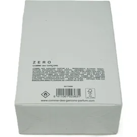 COMME des GARÇONS Zero Eau de Parfum 100 ml