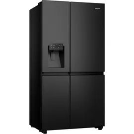Hisense RS818N4TFE Side-by-Side (632 l, 1790 mm hoch, Schwarz)