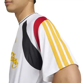 adidas M TIRO NP TEE Weiß/Schwarz/Power Rot 2/Gold M