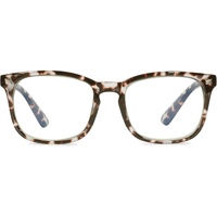 MAGIMODAC Blaulichtfilter Lesebrille groß Damen Herren Computerbrille Lesebrillen Sehhilfe Brille Computer-Lesebrillen mit/ohne Stärke (Leopard, 2.75)