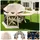 Vevor Pop-up-Pavillon 3,6 x 3,6 m Beige