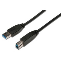 Digitus USB 3.0 Anschlusskabel, Typ A - B St/St, 1.8m,
