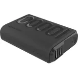 Realpower PB-10000PD+ Black Akkuladegerät 10000 mAh, Schwarz