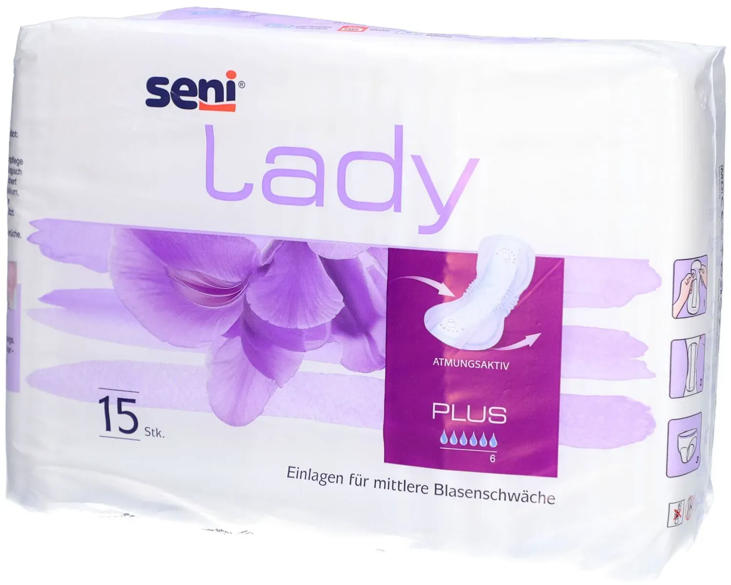 Seni Lady Plus Einlage 15 Stk