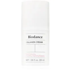 Biodance Pore Tightening Collagen Cream feuchtigkeitsspendende und glättende Gesichtscreme zur Verfeinerung der Poren 50 ml