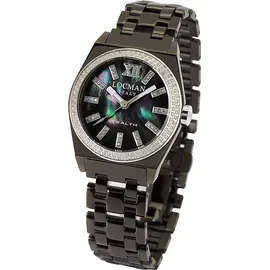 Locman Damenuhr Stealth mit Diamanten 1,76 ct. schwarz Ref.0204PG | Schwarz