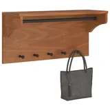 vidaXL Wandgarderobe SANDNES 87 x 30 x 42 cm Braun