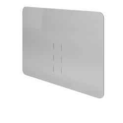 DATAFLEX Addit Hygieneschutzwand aus Acryl, zur Befestigung am Monitor