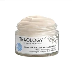 Teaology White Tea Miracle Anti-Age Cream Gesichtscreme 50 ml Weiss