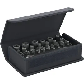 Gedore TC 666-MU-20 Bit-Steckschlüssel-Satz mit Knarre 1/4" 35-tlg.