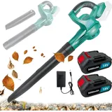 Akku-Kettensäge, 12-Zoll-Akku-Elektro-Kettensäge, automatischer Öler, Holzschneider mit 2 x 5,5 A Akku + Ladegerät , kompatibel mit Makita-Akku