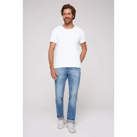 Camp David V-Shirt weiß XL