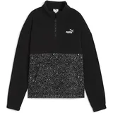 Puma Essentials Graphic Animal Relaxed Half-zip Crew