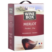 Winebox  Merlot Pays D ́oc Bag in Box 3 Liter