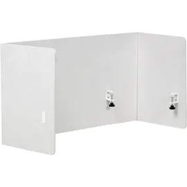 Beliani Schreibtischtrennwand SOLOA 120 x 61 x 1 cm