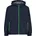 KID Jacket Fix Hood Black Blue 128
