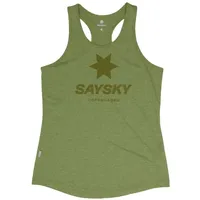 Saysky Damen Logo Combat Singlet grün