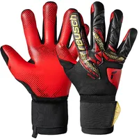 Reusch Attrakt Gold X GluePrint, black / gold /