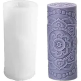 luxuskollektion Zylinderform Silikonform Kerzen gießen