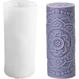 luxuskollektion Zylinderform Silikonform Kerzen gießen