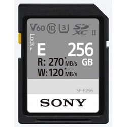 Sony SDXC-Karte 256GB Cl10 UHS-II U3 V60 270/120MB/s