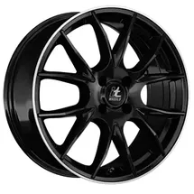 itWHEELS Kira 6,5 x 16 4 x 100 ET40 ML63,3 Schwarz Poliert