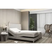Westfalia Schlafkomfort Boxbett 218 x 211 cm Grau