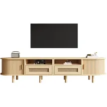Okwish TV-Board Lowboard 170x40x40 cm Braun Holz