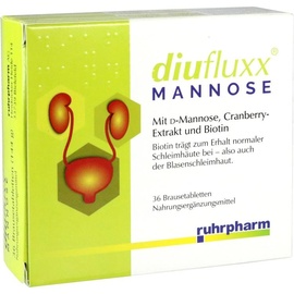 Ruhrpharm Diufluxx Mannose Brausetabletten