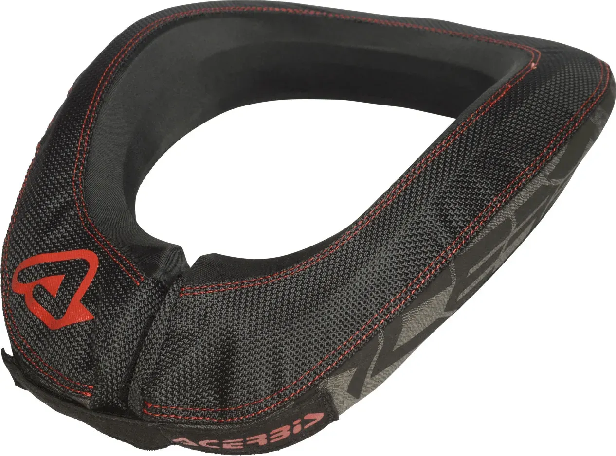 Acerbis X-Round, collier d encolure - Noir/Rouge - Unités