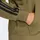 adidas Essentials 3-Streifen Sweatjacke Herren Olive strata/Black S