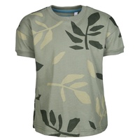 Sanetta Pure - T-Shirt Lightvel Branches in olive blush, Gr.104,
