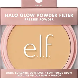 e.l.f. Cosmetics Halo Glow Powder Filter Puder LIGHT WARM 10 g Hellbraun