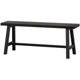 Woood Sitzbank Imme Schwarz 110 x 40 x 48 cm