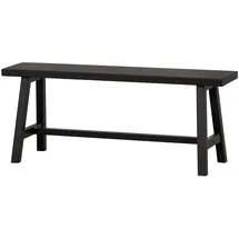 Woood Sitzbank Imme Schwarz 110 x 40 x 48 cm