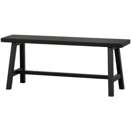 Woood Sitzbank Imme Schwarz 110 x 40 x 48 cm