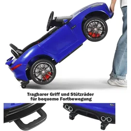 Costway Elektro Kinderauto Geschichten & Musik schwarz (656399)