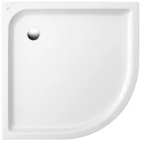 Villeroy & Boch V&B 1/4-Kreis-Duschwanne O.NOVO 90x90x6cm, weiß Antirutsch