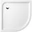 Villeroy & Boch V&B 1/4-Kreis-Duschwanne O.NOVO 90x90x6cm, weiß Antirutsch