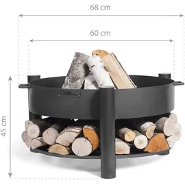 Cook King Feuerschale Montana 60 cm