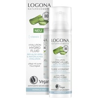 Logona Hyaluron Hydro Fluid Bio-Aloe Vera & Hyaluronsäure Gesichtsfluid, 30ml