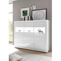 Home Affaire Highboard 164 x 131 x 42 cm Weiß