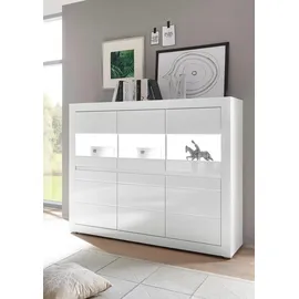 Home Affaire Highboard 164 x 131 x 42 cm Weiß