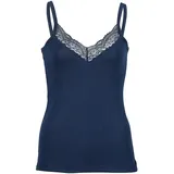 Engel Top mit Spitze Blau 38-40