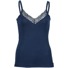 Engel Top mit Spitze Blau 38-40