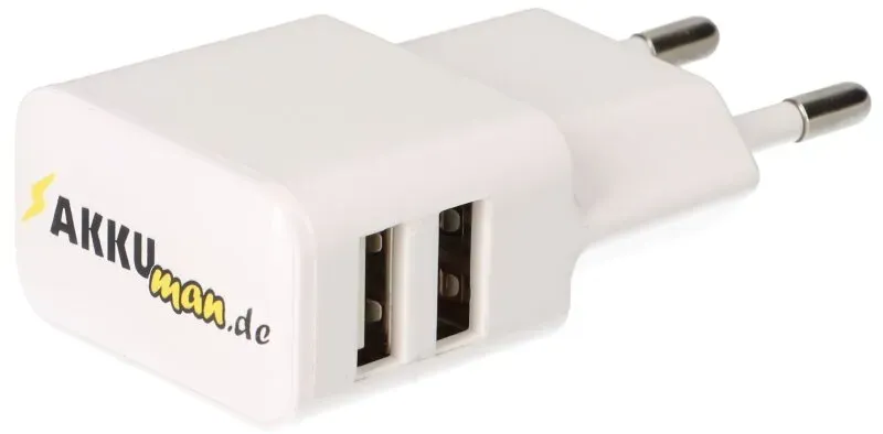 AKKUman USB-Lade-Stecker 220 V - schnell und sicher laden