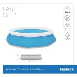 BESTWAY Fast Set Pool 305 x 76 cm