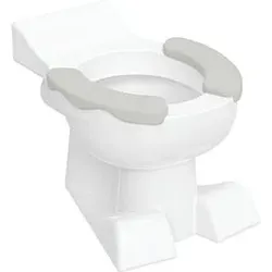 Geberit Bambini Stand-Tiefspül-WC 212015000 weiß, 6 l, Sitzfläche achatgrau