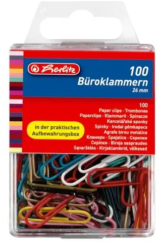 Preisvergleich Produktbild Herlitz 8760811, 26 mm, Mehrfarbig, 100 Stück(e)